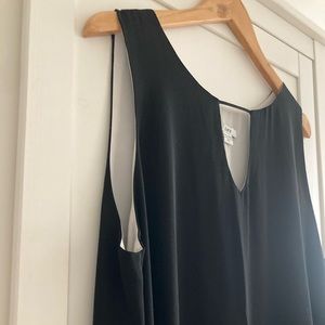 Black flowy dress. Perfect for summer